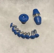 Blue Stainless Screws & Thumb Stud For Benchmade Adamas 275 2nd Generation Knife