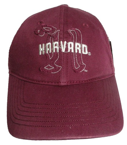 Casquette Harvard Rouge Ajustable Bay State Apparel – Neuve Avec étiquettes