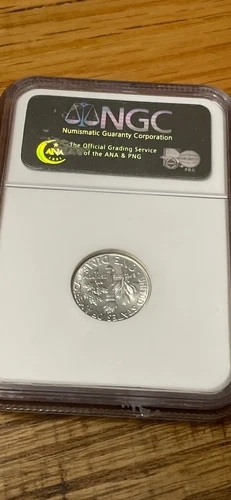 1959 D NGC MS66 Roosevelt Dime 10c US Mint Silver 1959-D NGC MS-66  / 90FT