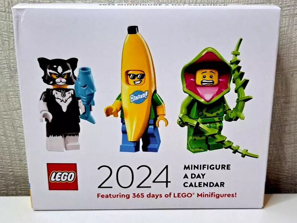 LEGO Minifigure a Day 2024 Daily Calendar by LEGO