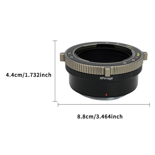 Adaptador de bloqueo XPIMAGE para lente de montaje M645 a cámara de formato medio Fuji GFX - Imagen 4 de 7
