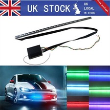 48LED 22"RGB Scanner Knight Rider Scanner Light Bar Flash Strobe Light Strip Kit