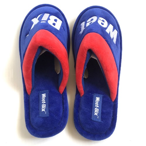 New Weet Bix Velvet Slippers Fun Novelty Merchandise Kids Women Gift Size 36-38 - Picture 3 of 6