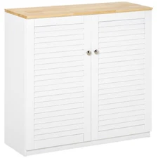 Hallway Storage Cabinet Floor Standing Cupboard Kitchen Living Room Sideboard