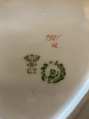 C. T. Altwasser Porcelain Dish / Bowl Germany Carl Tielsch - Picture 7 of 8