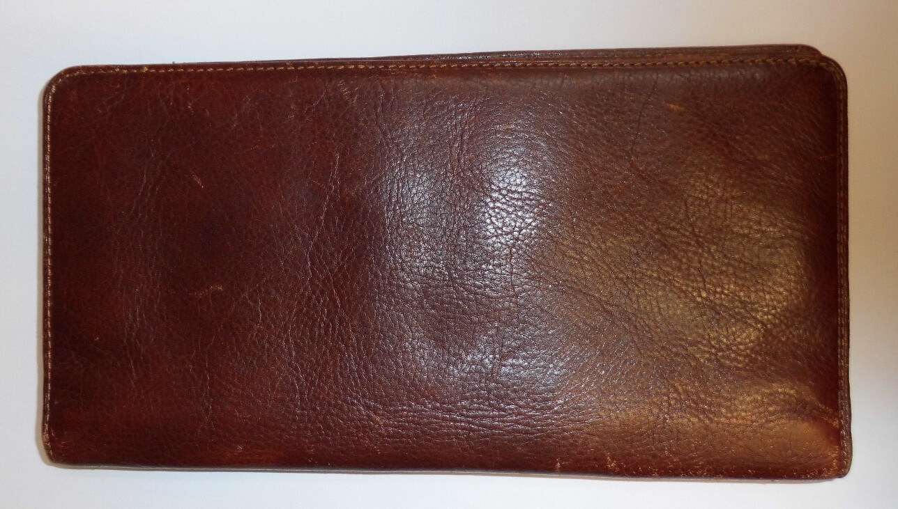 GOLUNSKI MENS BROWN LEATHER TRAVEL WALLET CG F08 eBay