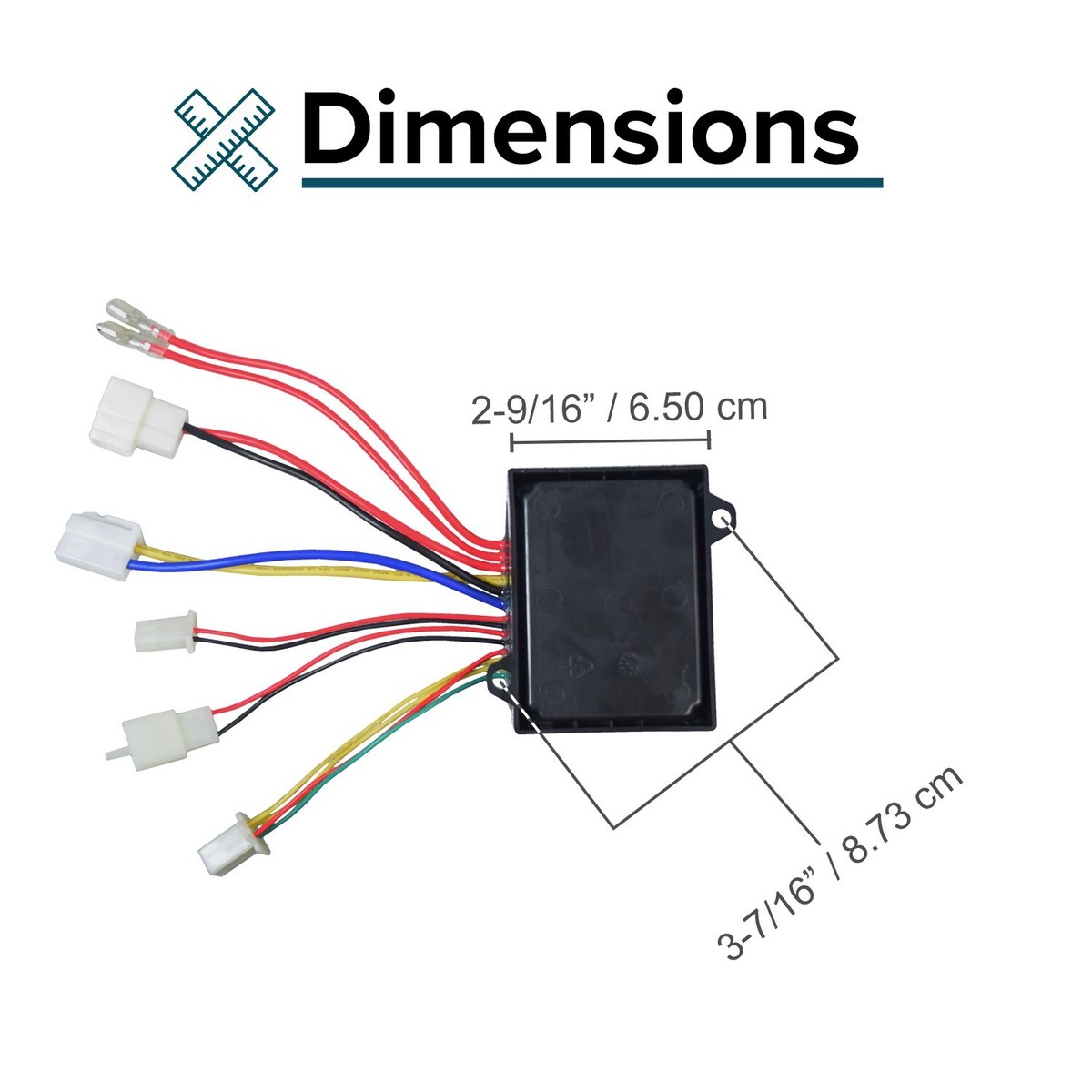 electrical bicycle controller zk2430-d-fs wiring diagram ZK2430D-FS Control Module with 4-Wire Throttle Connector for the Razor E300 (Versions 20+) ZK2430-D-FS Control Module for Razor