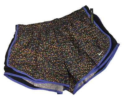 Nike Women's Sport Dri-Fit Tempo Running Shorts MultiColor short Plus Size 1X