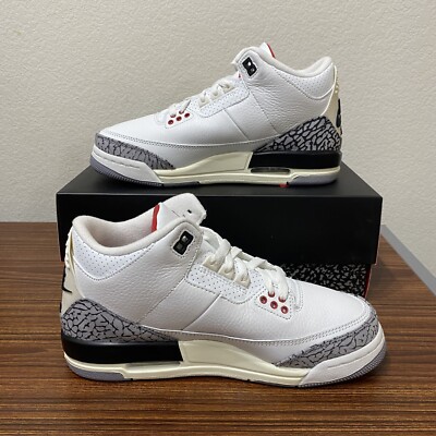 シューズ(女性用) NIKE AIR Jordan 3 Retro Reimagined 23cm Nike Air Jordan 3 Retro White Cement Reimagined DM0966-100