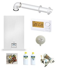 Thermona THERM 24 KDCN Brennwert Kombitherme Komplettset Wanddurchführung PT22