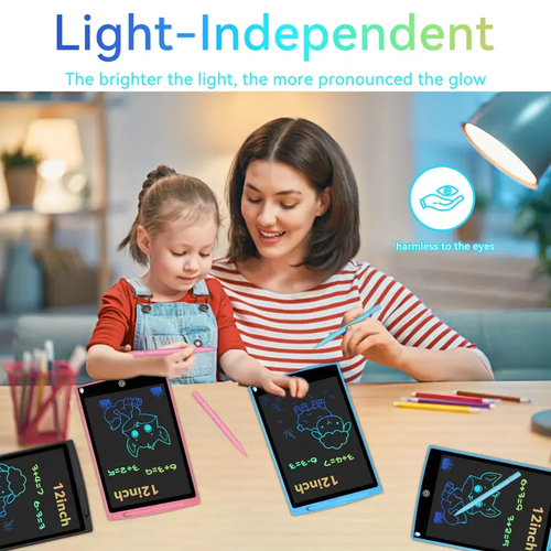 8.5in LCD Writing Tablet Doodle Board Electronic Toy Colorful Screen Drawing Pad - Picture 12 of 18