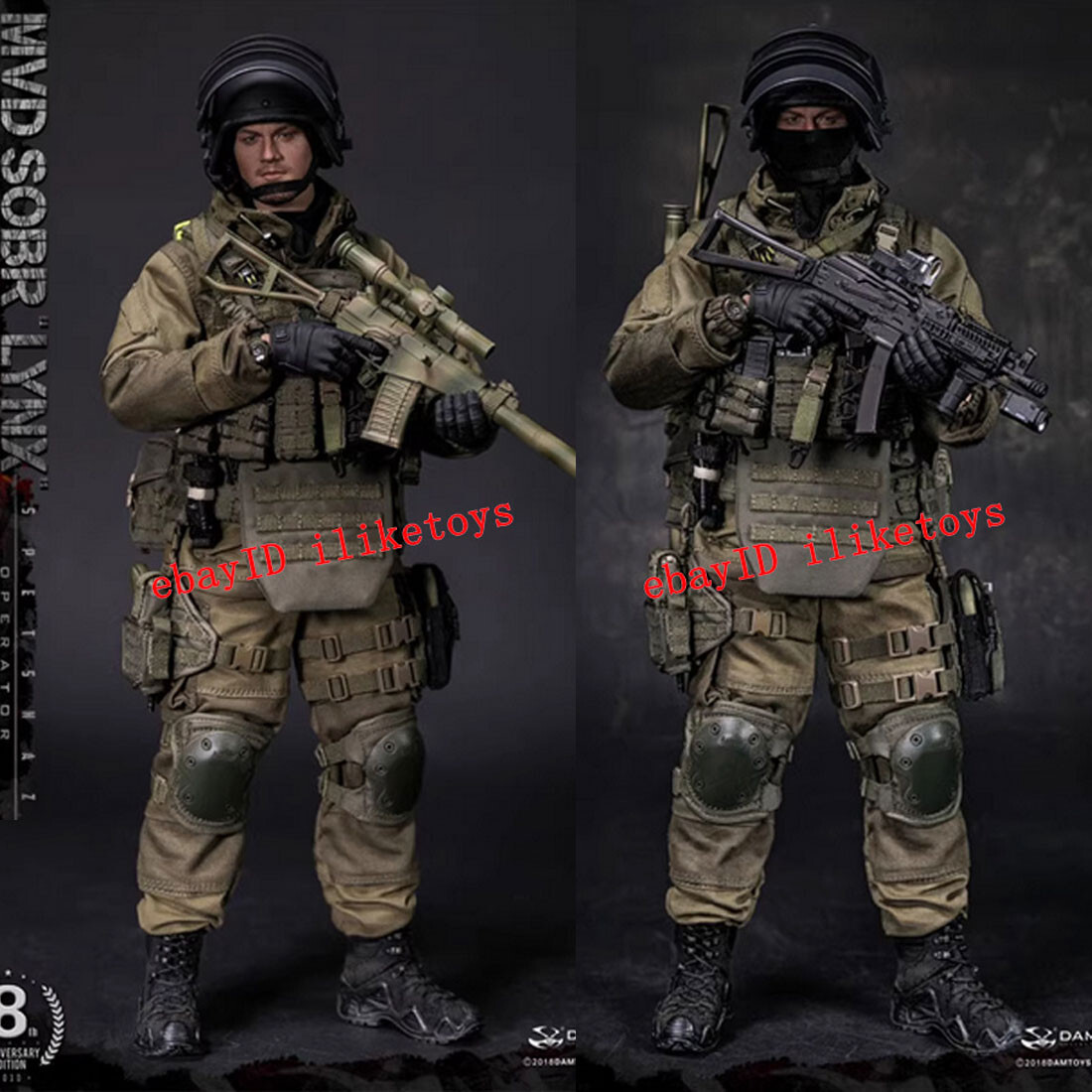 DAMTOYS MVD SOBR LYNX Spetsnaz Operator 8th Anniversary 1