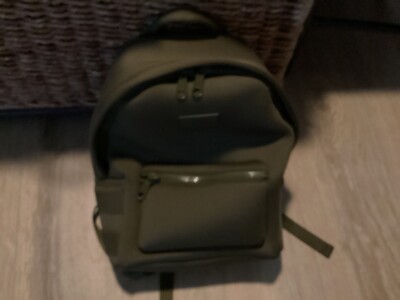 Dakota Neoprene Backpack - Dark Moss Dagne Dover Dakota Backpack In Dark Moss, Large | MacroBaby main image 2