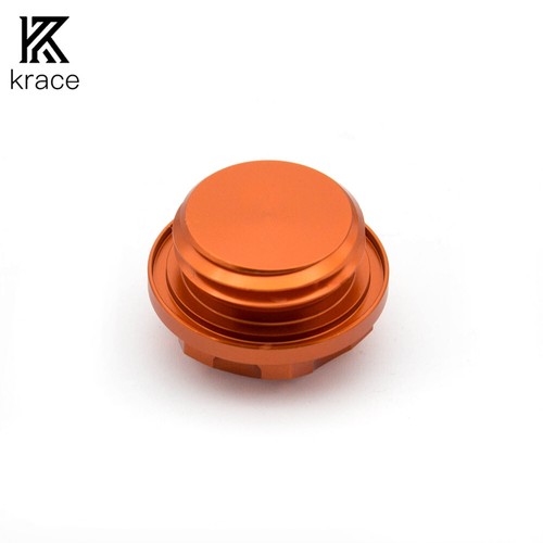 For KTM dkDuke390 200 125 CNC Engine Oil Filler Cap Cover Screw Bolt Orange - Picture 6 of 8