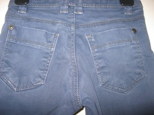 Unisex John Lewis marineblaue Jeans. Alter 4 Jahre. Höhe 104 cm. Taille 52 cm. - Bild 4 von 7