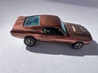 Vintage Hot Wheels Redline 1968 COPPER Custom Mustang