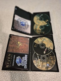Riven the Sequel to Myst ( Sega Saturn ) Rare PAL version