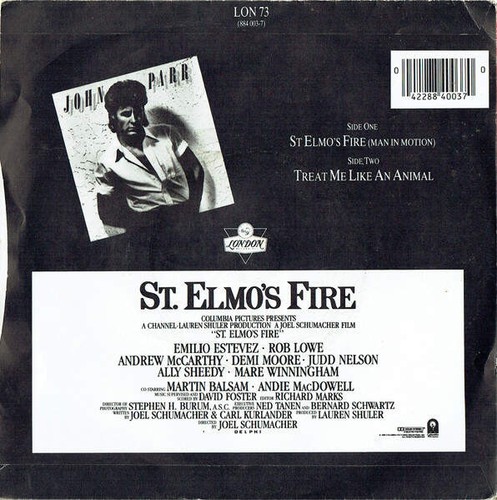 John Parr - St. Elmo's Fire (Man In Motion) (Vinyl) - Bild 3 von 5