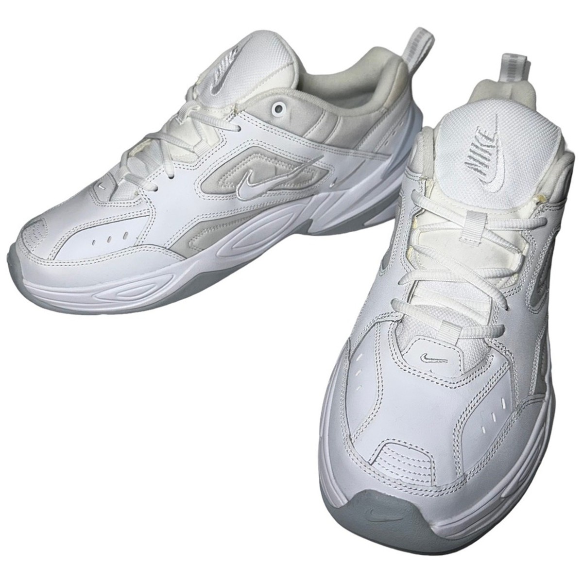 Nike NWT Men's M2K Tekno White Pure Platinum Retro Sneakers AV4789-101