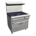 Southbend H4366D 36" Ultimate Gas/Electric Range 3 Burners 1 Rack