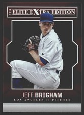 Jeff Brigham #47 2014 Panini Elite Extra Edition Los Angeles Dodgers