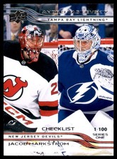 2025-26 Upper Deck #199 Jacob Markstrom / Andrei Vasilevskiy CL