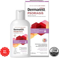 Dermarest Psoriasis, Max Strength Medicated Shampoo & Conditioner, 236 ml, UK
