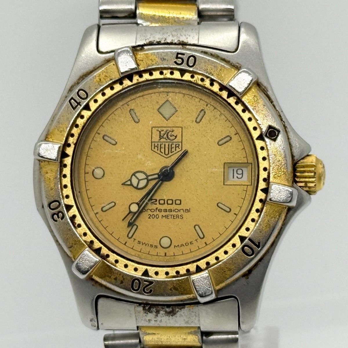 TAG Heuer 2000 Gold Men's Watch - 964.013 for sale online | eBay