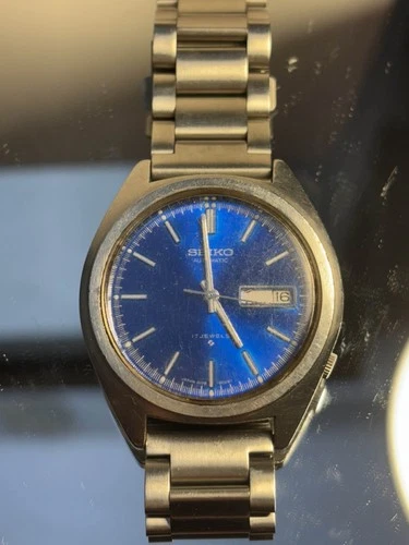 Seiko 6109-8009 Automatic Day Date Vintage 1975 Running Parts/Repair