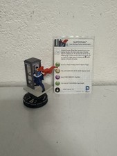 Heroclix DC Comics SUPERMAN 021 10th Anniversary Rare w/card 