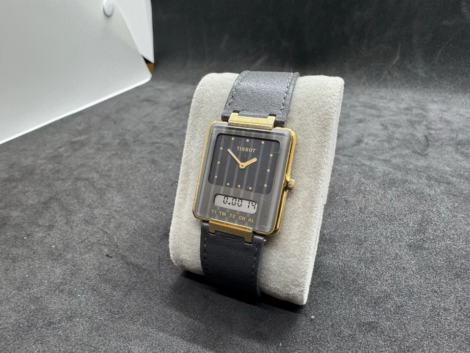 Vintage Tissot Two Timer Analog Digital Quartz Watch - Image 3 of 4