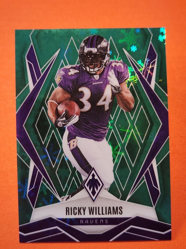 2025 Panini Phoenix - Ricky Williams #81 Green Winter /149
