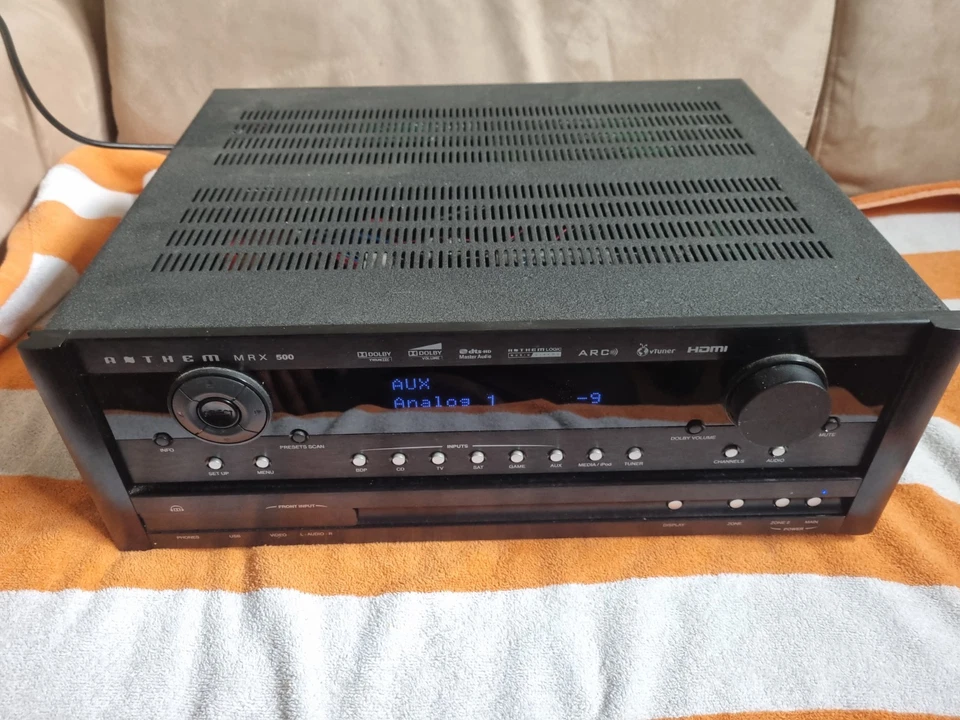 ANTHEM MRX 500 7-CHANNEL SURROUND SOUND RECEIVER - 4 HDMI'S- CLEANED - TESTED - Image 2 of 4