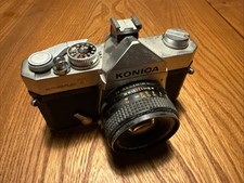 Konica Autoreflex T 35mm film Camera with Hexanon AR 50mm F1.8