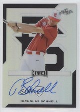 2017 Leaf Perfect Game All-American Classic 13/15 Nick Schnell Nicholas Auto w3h