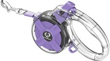 New Stylish Retractable Dog Leash Purple