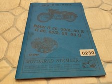 0230 BMW Werkstatthandbuch Ersatzteilliste R50 - R69S Motorradhandbuch