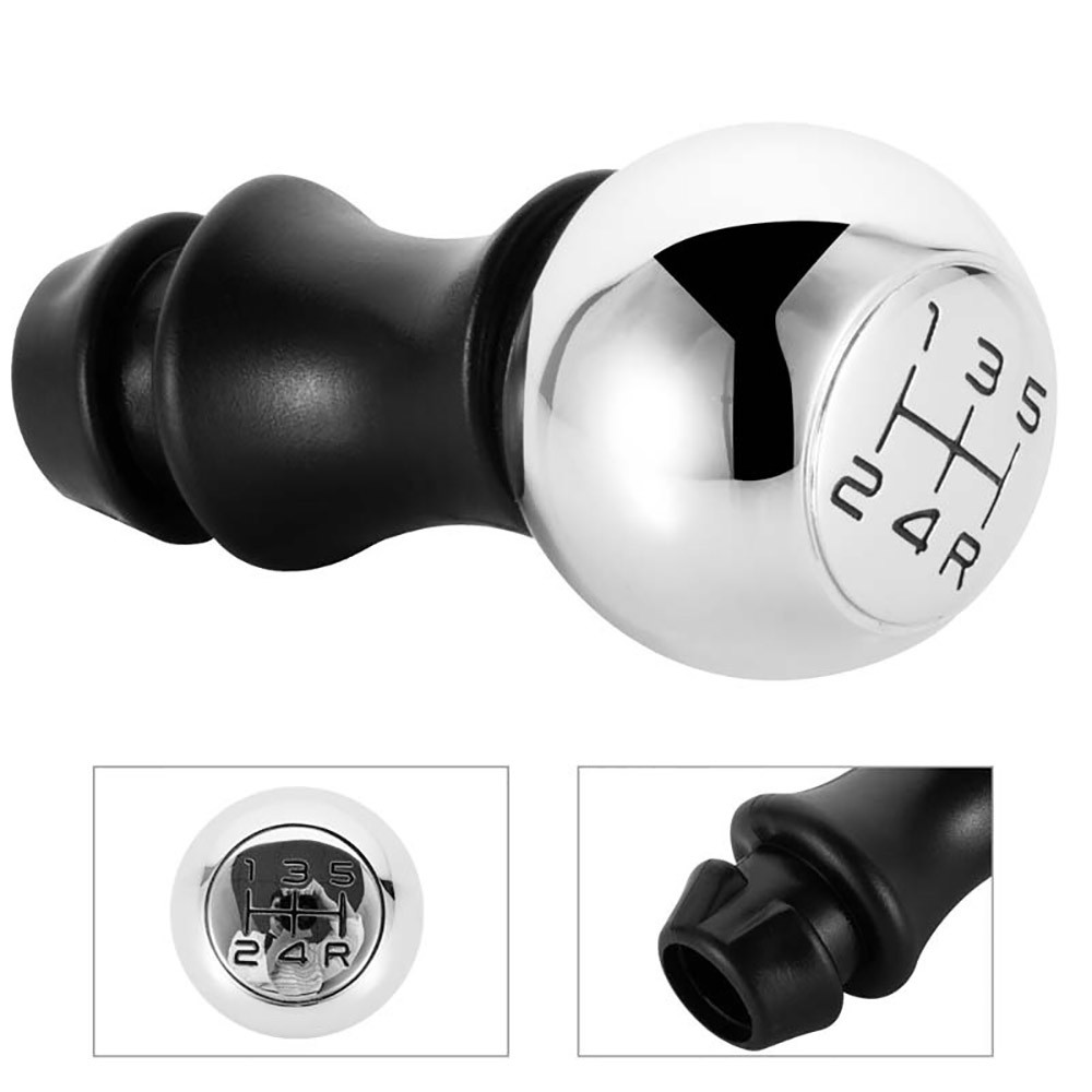 Gear Shift Knob with Adapter For Peugeot 206 306 207 307 Citroen C1 C2 C3 C4 C4