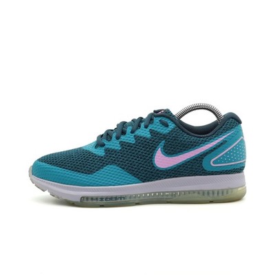 Nike Damen All Out Low 2 Schuhe türkis/pink Mesh Low-Top Zoom Laufschuh EU 41