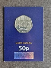 2025 STORIES OF THE SECOND WORLD WAR 50p Coin BUNC Brilliant Uncirculated BU