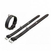 Karlie Rondo Halsband Mit Ring FüR Adresstube - Schwarz - 55Cm/35Mm