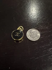 chanel zipper pull charm