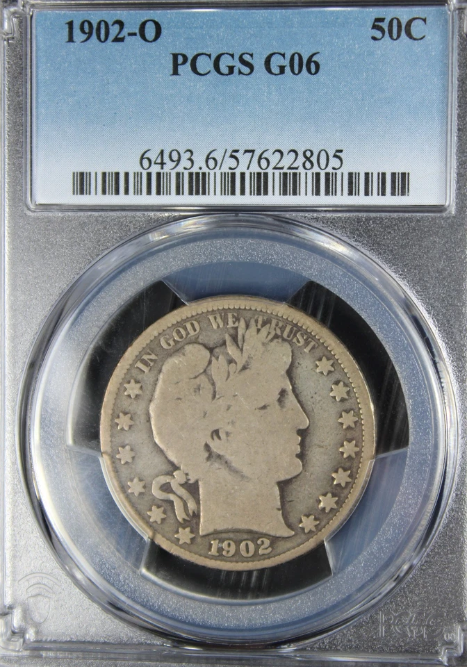 1902-O G06 Barber Half Dollar, PCGS 57622805 - Image 3 of 4