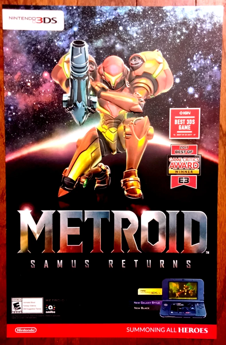 Metroid Poster In Video Game Merchandise for sale | eBay