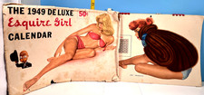 1949 Deluxe Esquire Girl Pinup Calendar by Al...