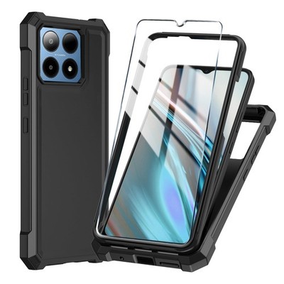 Mocotto for Boost Summit 5G Phone Case with Tempered 5G, Black 