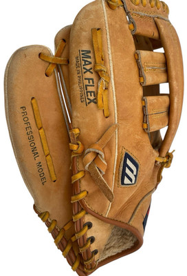 Vtg 80-90s Mizuno MM1300 Glove Pro Model Max Flex Steerhide Leather Philippines