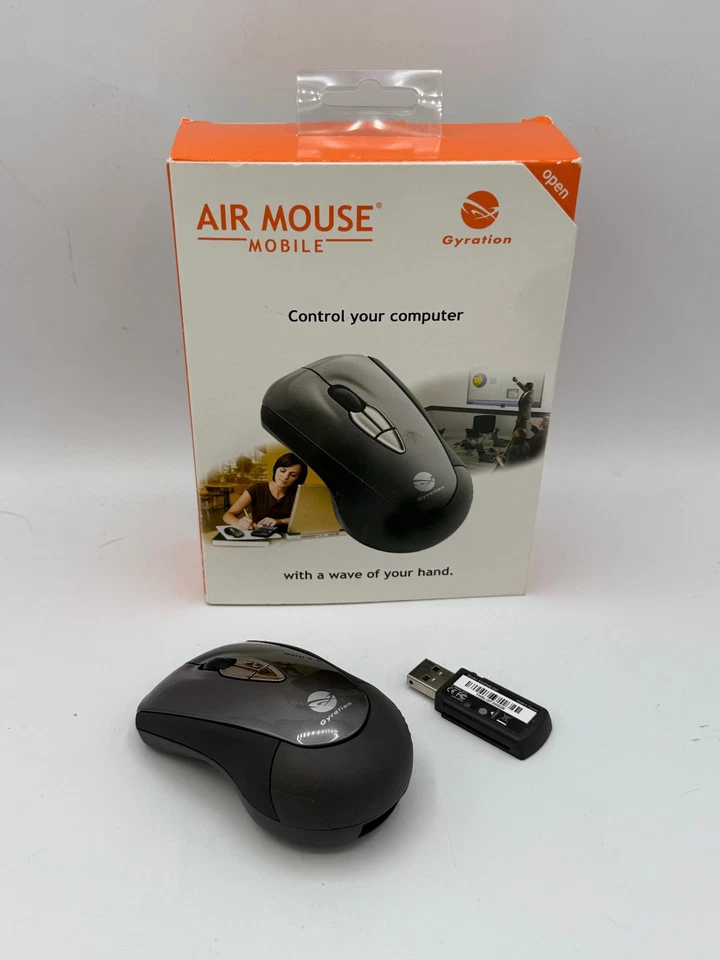 Gyration Air Mouse Mobile GYM2200 - OPEN BOX! Complete in Box! - Image 3 of 4