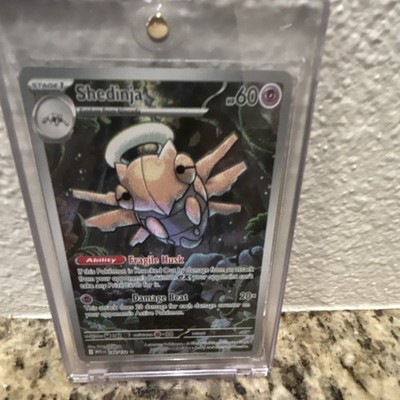 The Pokémon Company Shedinja Illustration Rare Holo Me01 144/132 English 60HP