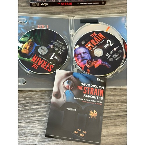 The Strain: Die komplette erste Staffel (DVD, 2014, 4-Disc Set) - Guter Zustand - Bild 3 von 7